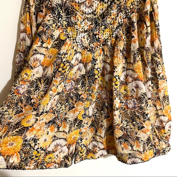 Free People Cool Meadow Printed Top - Picture 8 of 9